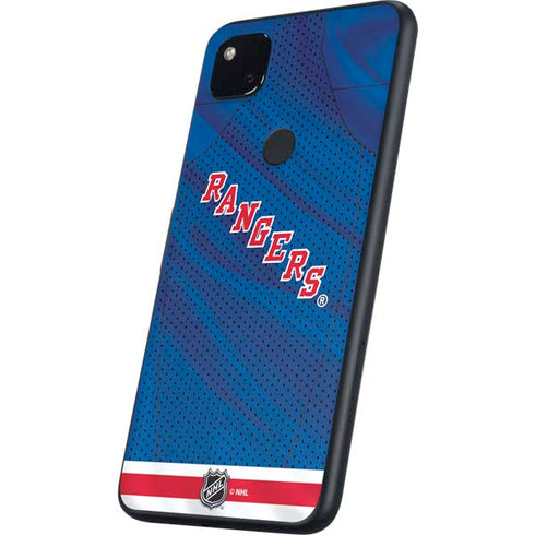 NHL New York Rangers Home Jersey Google Pixel 4a Skin